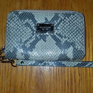 Michael Kors Python Wristlet